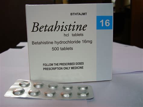 Betahistine .